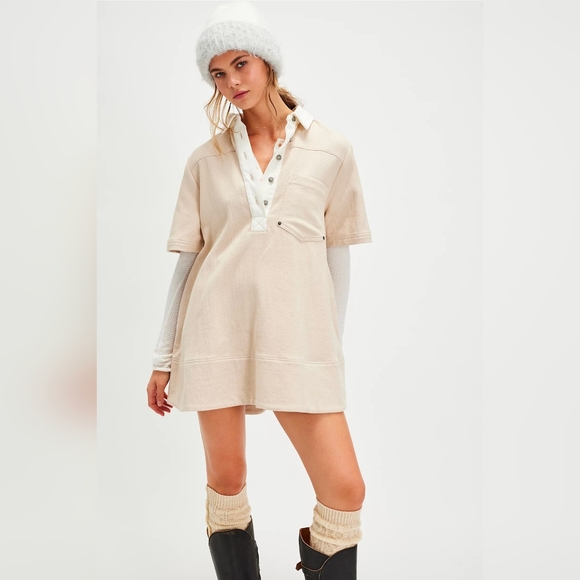 Free People Dresses & Skirts - Free People Remino Mini Dress Size XL